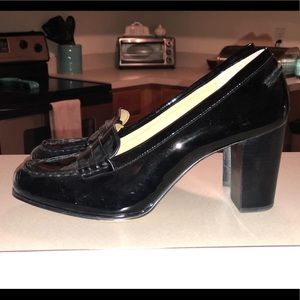 Michael Kors heeled loafer shoe